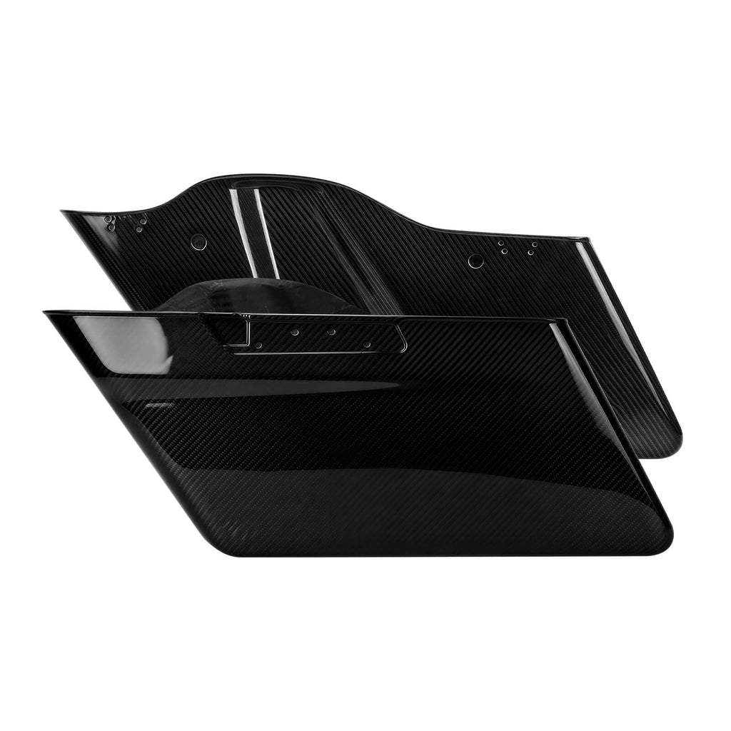 Full Carbon Fiber Stretched Saddlebags for Harley Touring 2014-2023 | Friomotor