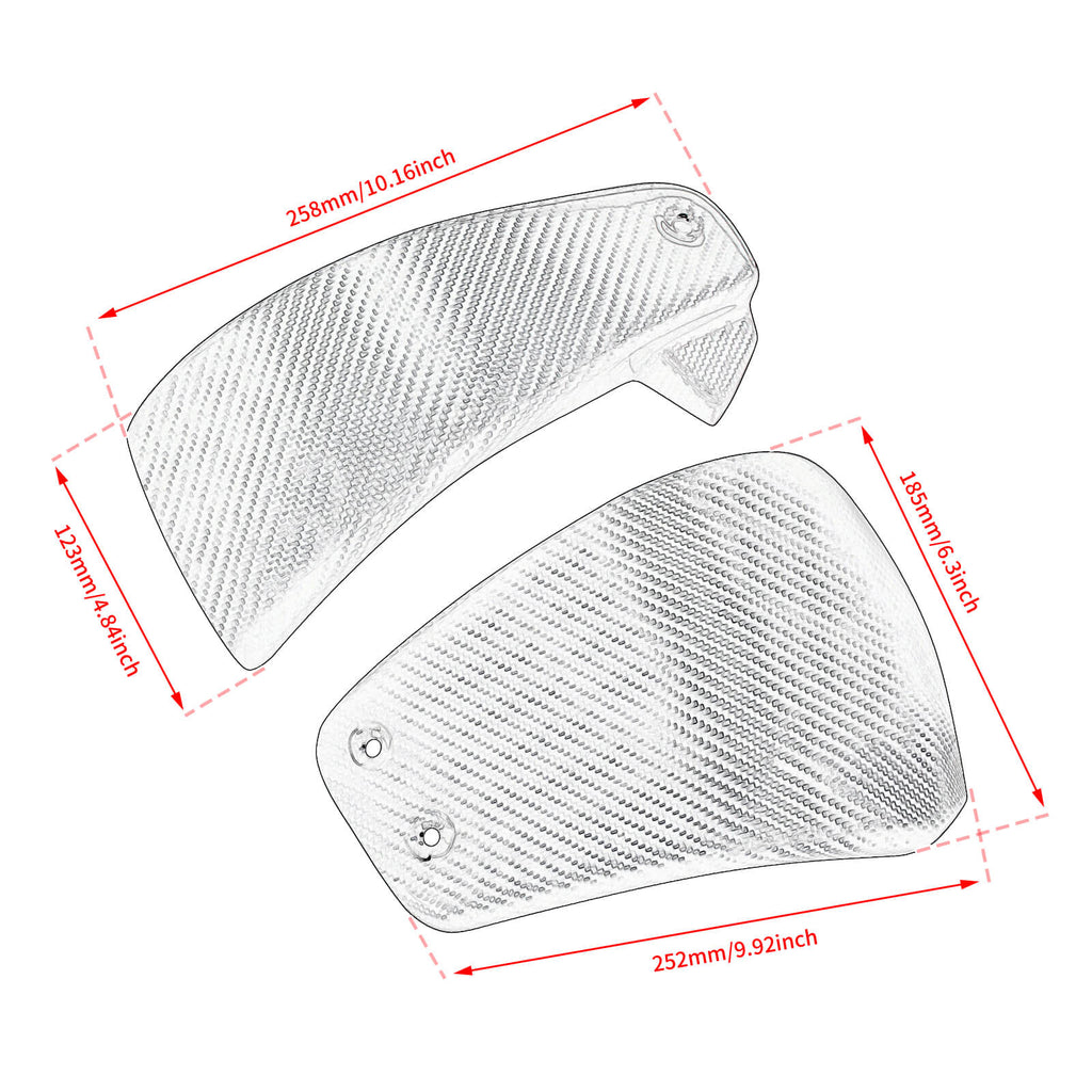 Carbon Fiber Battery Side Covers for Harley Softail 2018-2025 - Handcrafted Pair | Friomotor