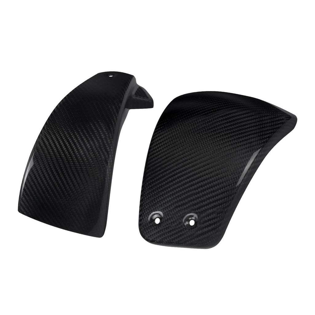 Carbon Fiber Battery Side Covers for Harley Softail 2018-2025 - Handcrafted Pair | Friomotor