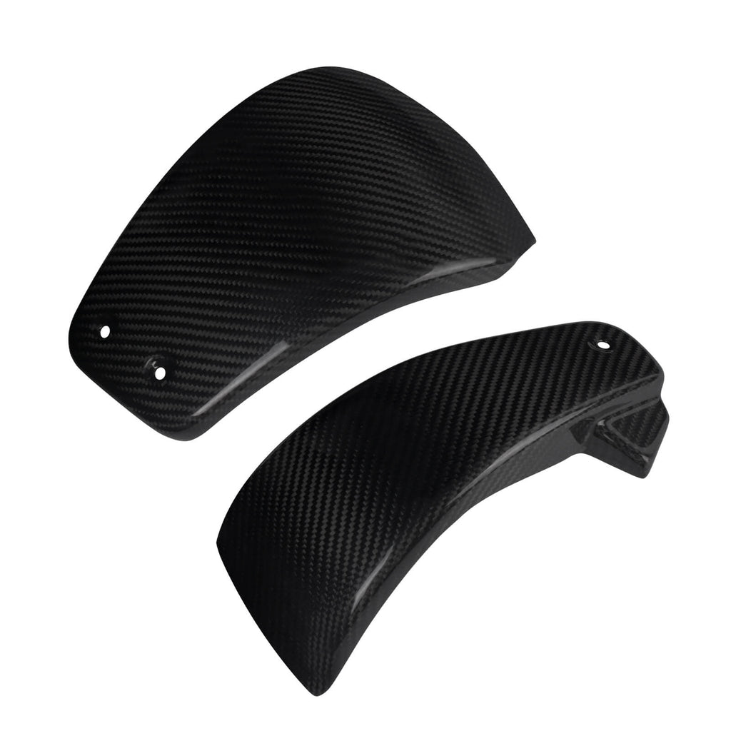 Carbon Fiber Battery Side Covers for Harley Softail 2018-2025 - Handcrafted Pair | Friomotor