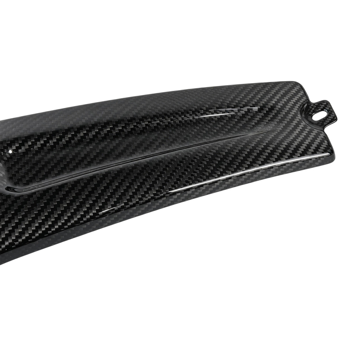 Glossy Woven Finish Harley Low Rider S ST 2022-up Carbon Fiber Gas Tank Cover | Friomotor
