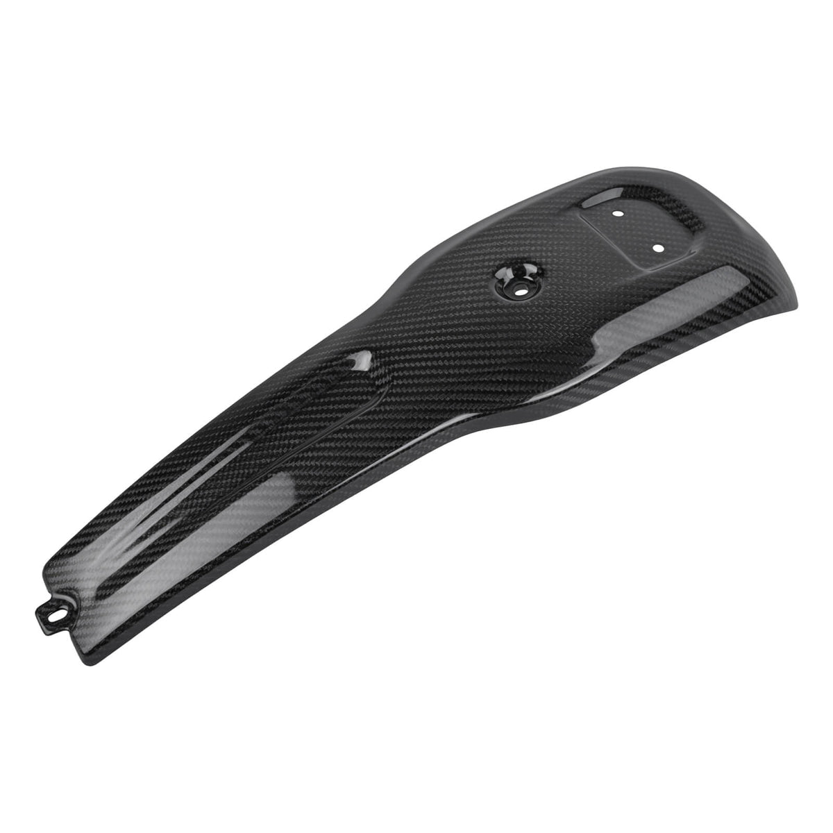 Glossy Woven Finish Harley Low Rider S ST 2022-up Carbon Fiber Gas Tank Cover | Friomotor
