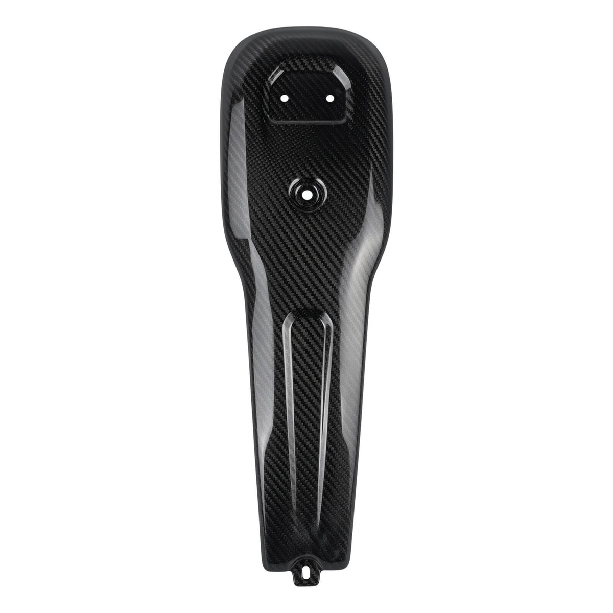 Glossy Woven Finish Harley Low Rider S ST 2022-up Carbon Fiber Gas Tank Cover | Friomotor