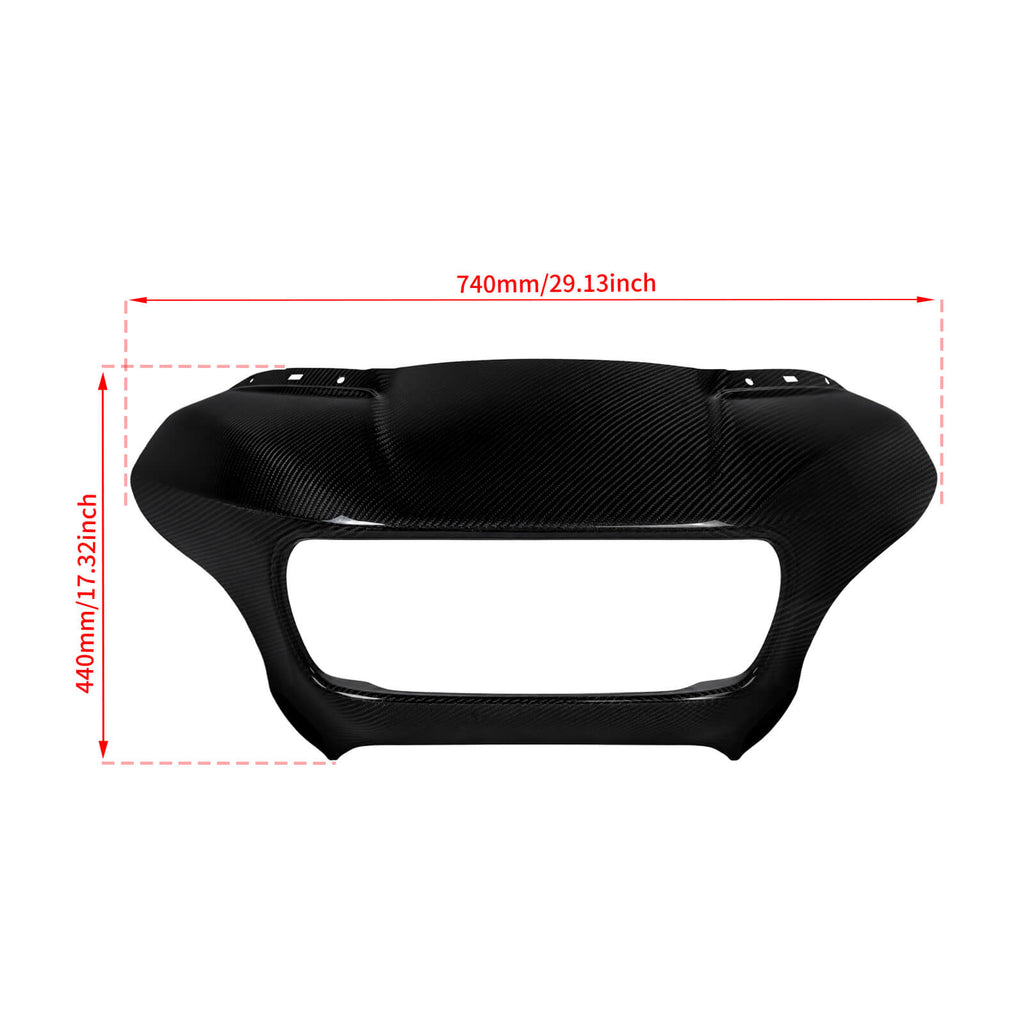 Lightweight Carbon Fiber Outer Fairing for Harley Road Glide 2015-2023 | Friomotor