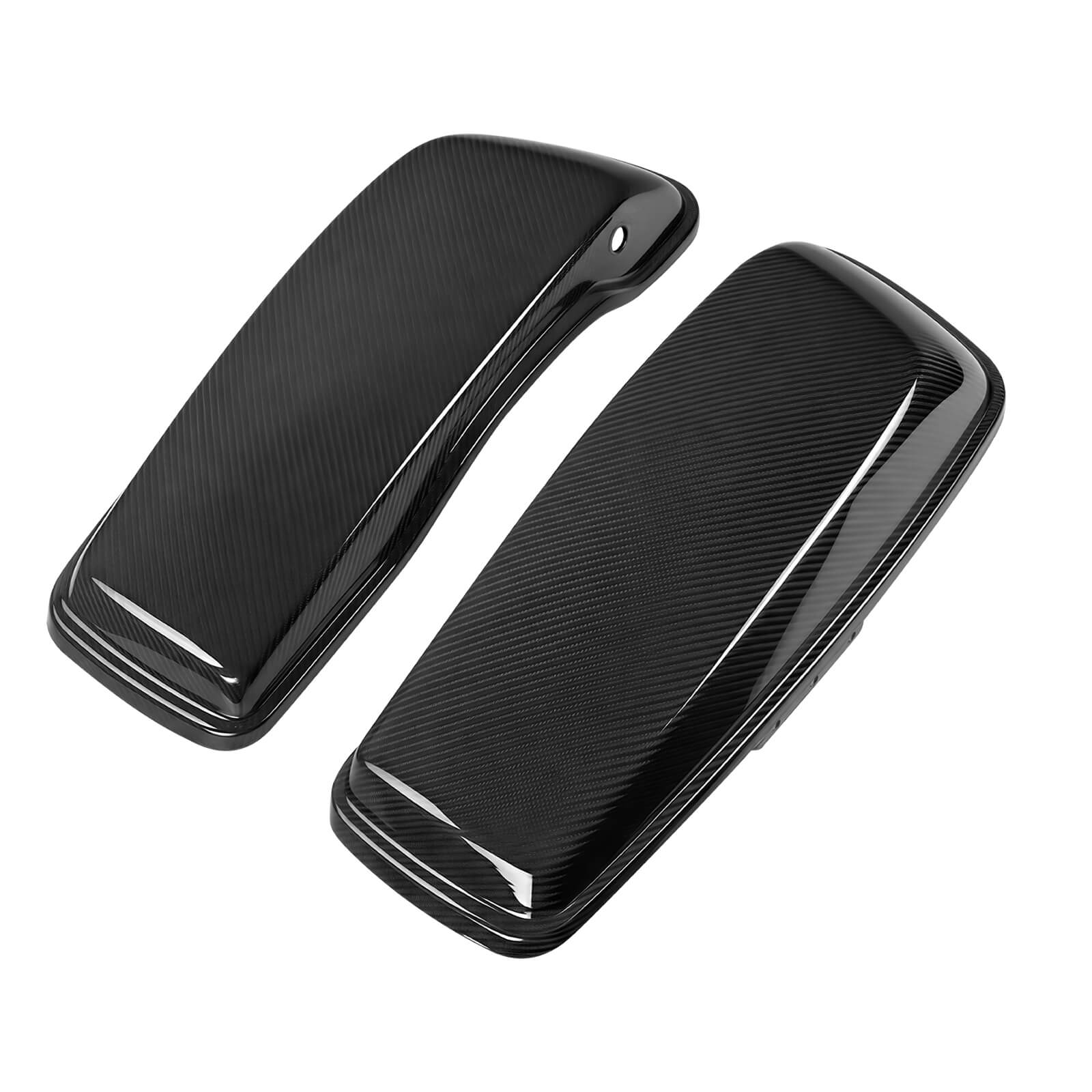 Carbon Fiber Saddlebag Lids for Harley Touring Models 2014-2023 | Friomotor